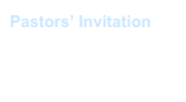 Pastors’ Invitation
Clergy of the Greater Philadelphia Area unite to invite the Delaware Valley back to church.